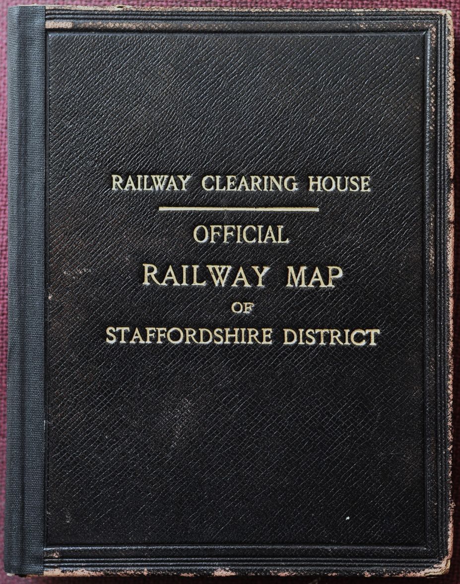 Official Railway Map of Staffordshire & District