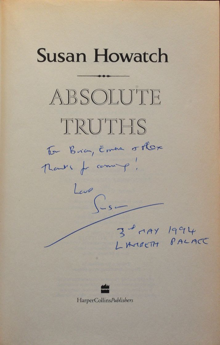 Absolute Truths (signed copy)