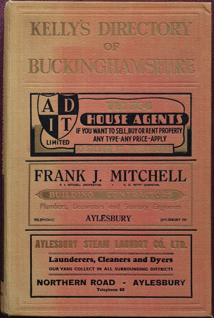Kelly's Directory of Buckinghamshire 1939