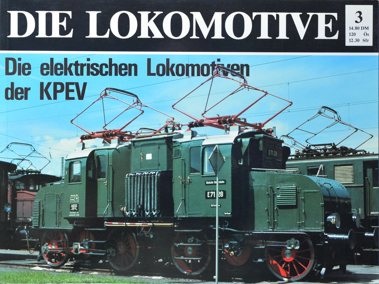 Die Elektrischen Lokomotiven der KPEV
