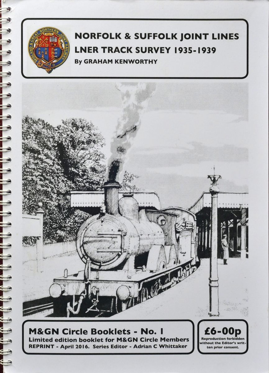 Norfolk & Suffolk Joint Lines LNER track survey 1935-1939