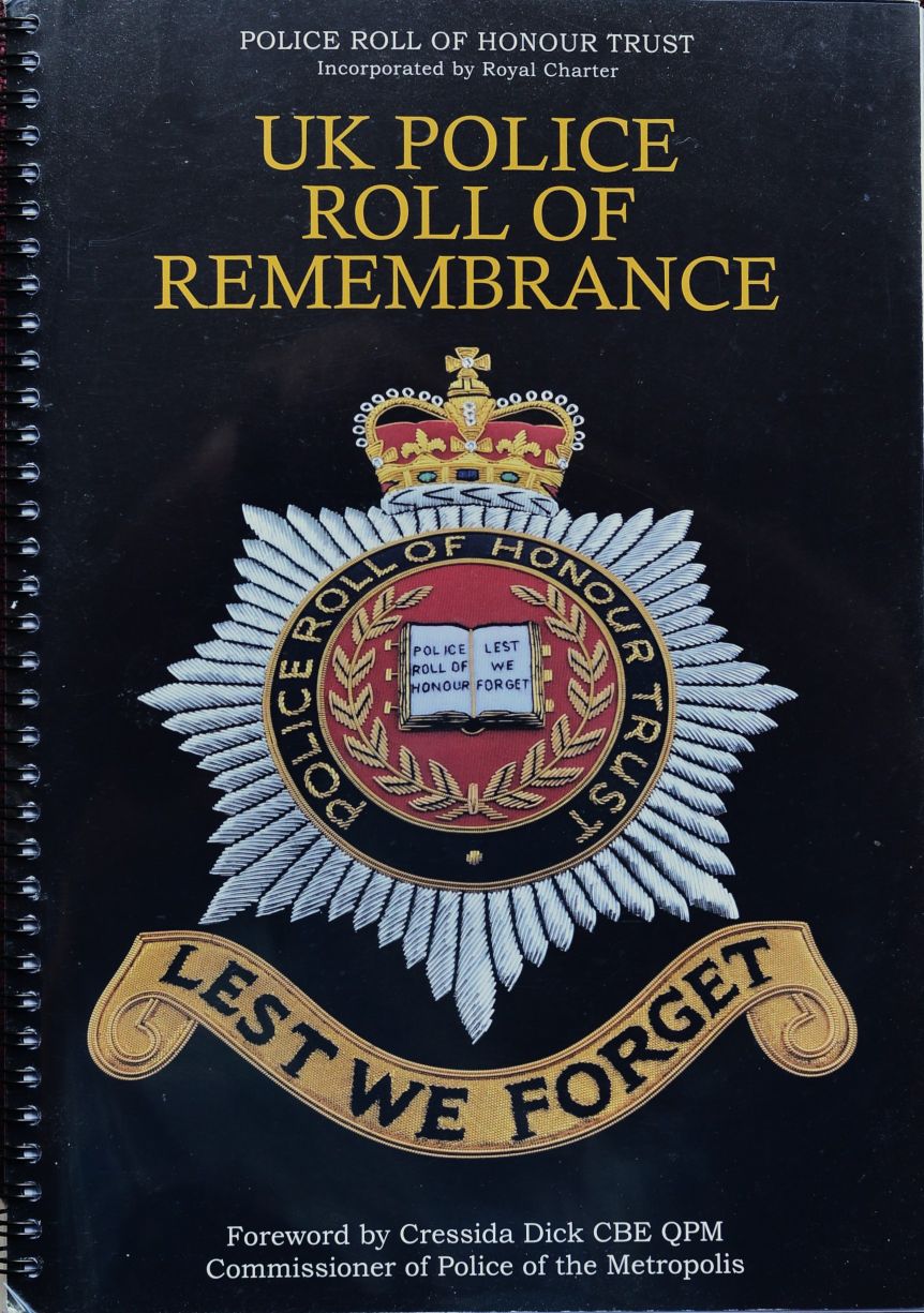 UK Police Roll of Remembrance 2019