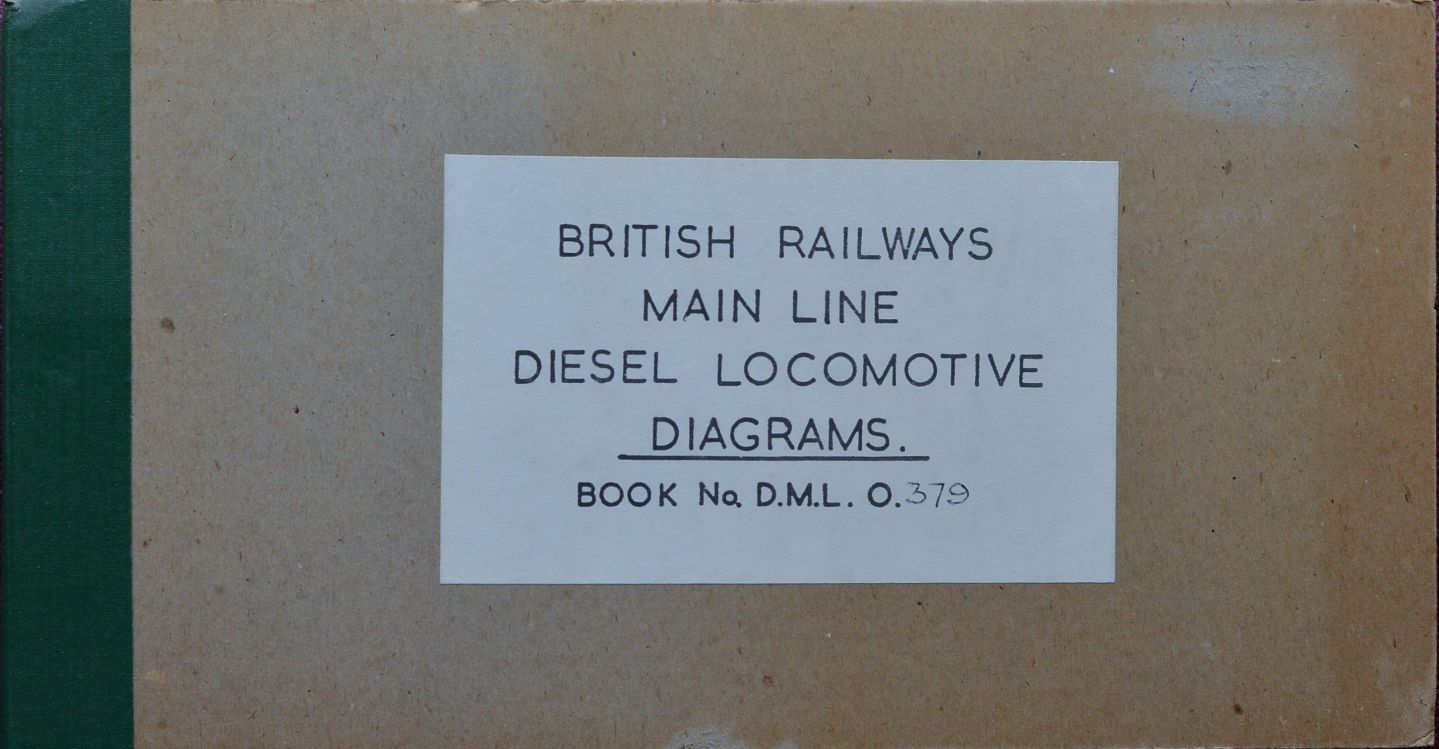 British Railways Main Line Diesel Locomotives Diagrams