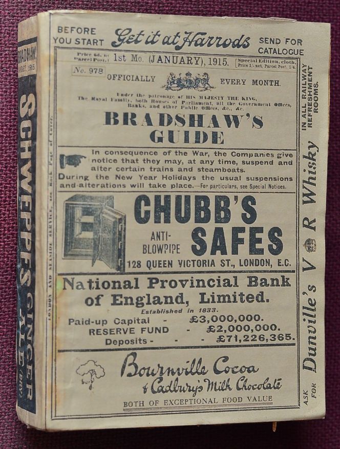 Bradshaw's General Railway & Steamer Guide January 1915