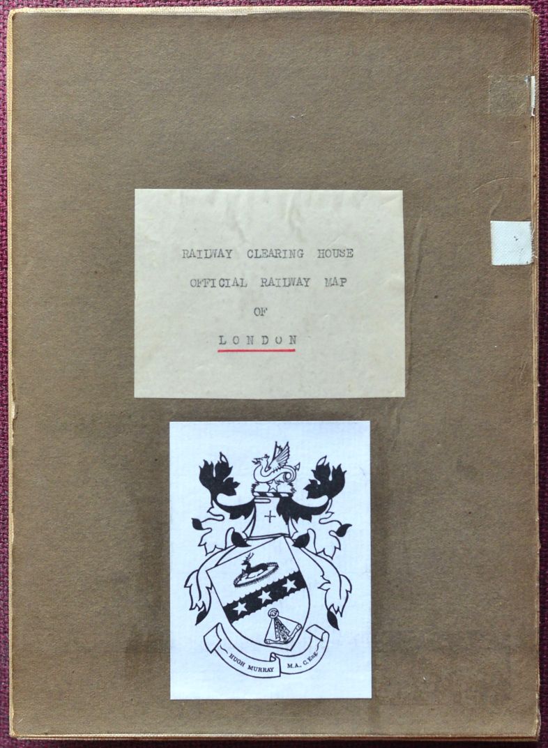 Official Railway Map of London 1935