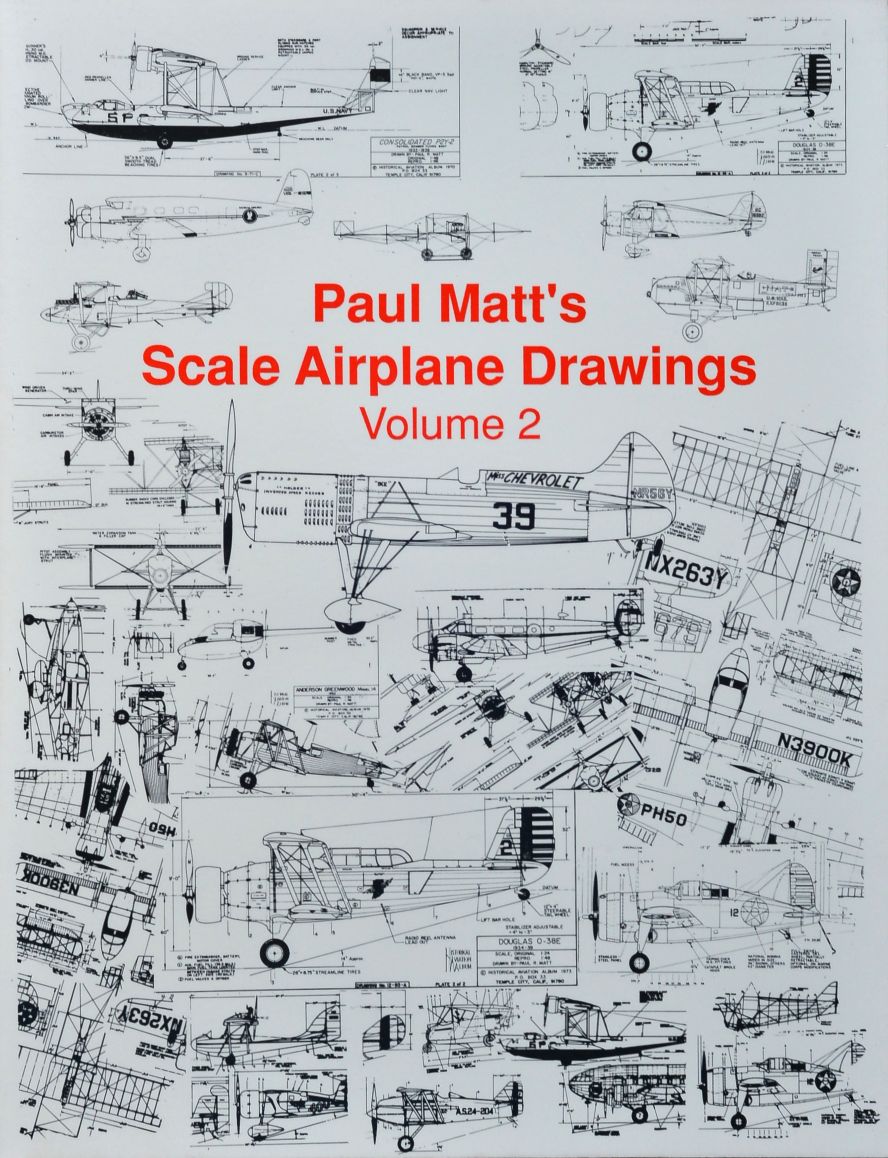 Paul Matt's Scale Airplane Drawings : Volume 2