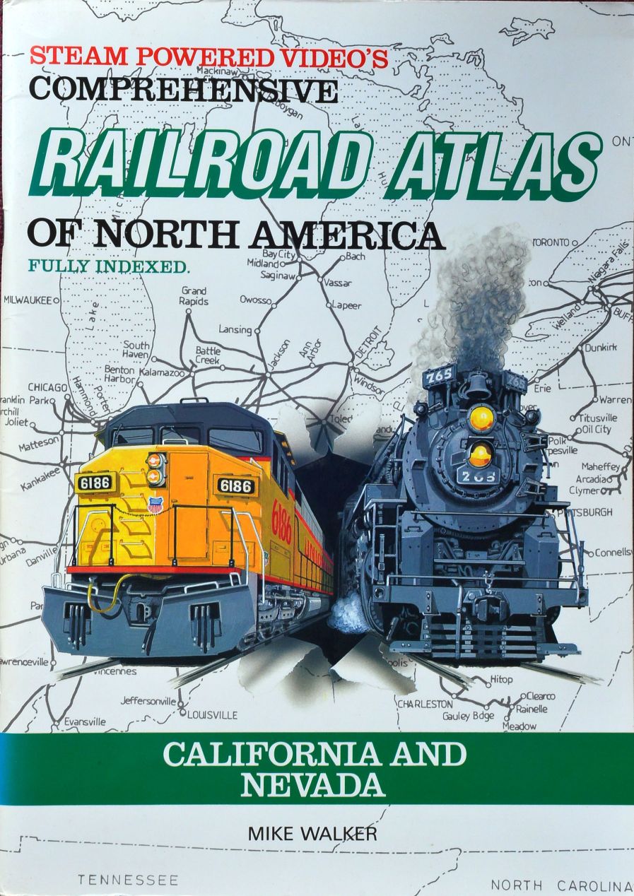 SPV's comprehensive railroad atlas of North America : California and Nevada