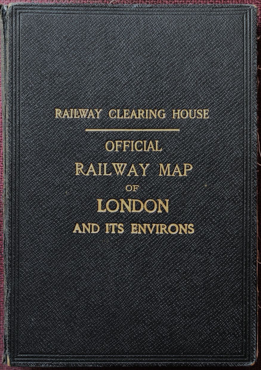 Official Railway Map of London 1935