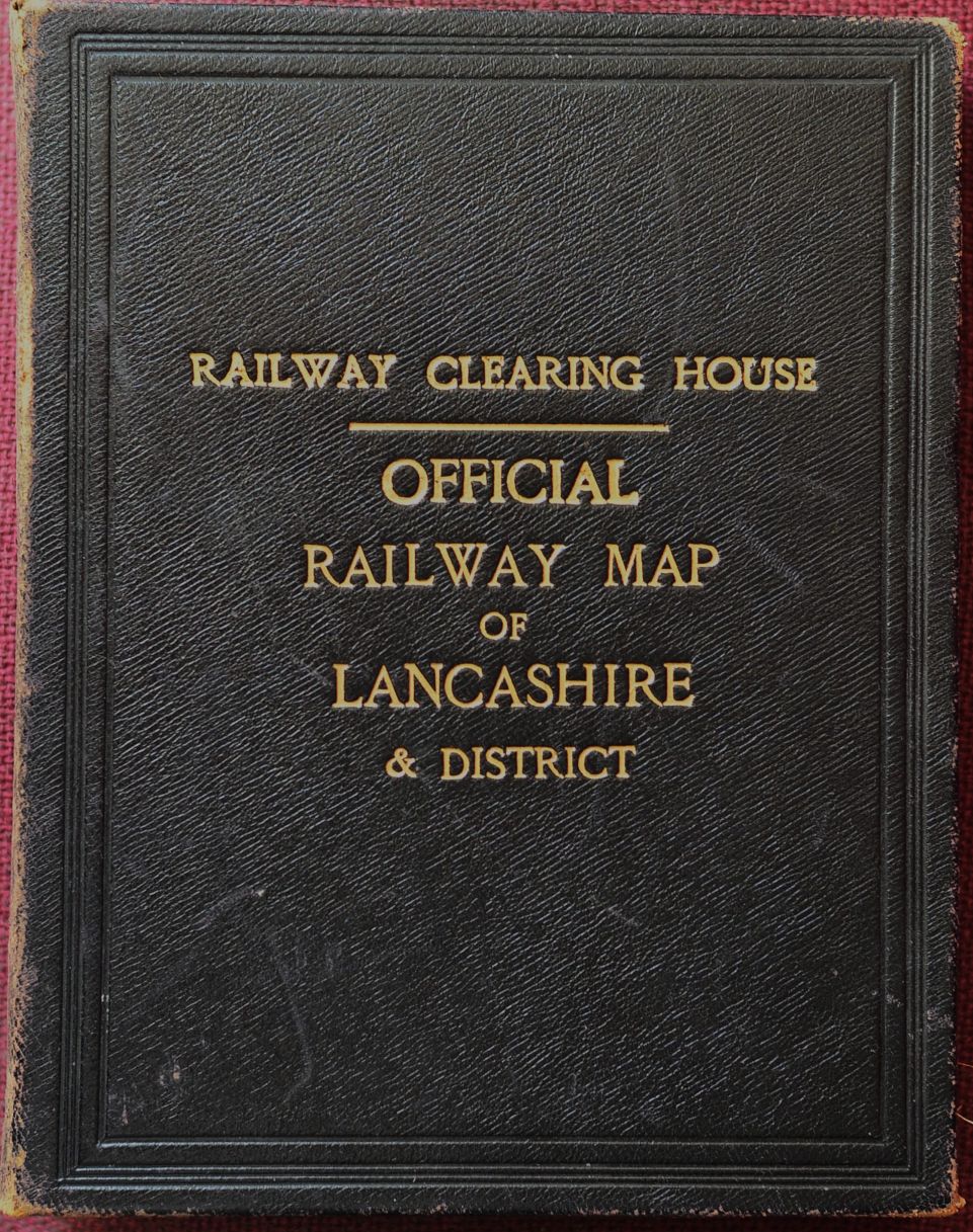 Official Railway Map of Lancashire & District