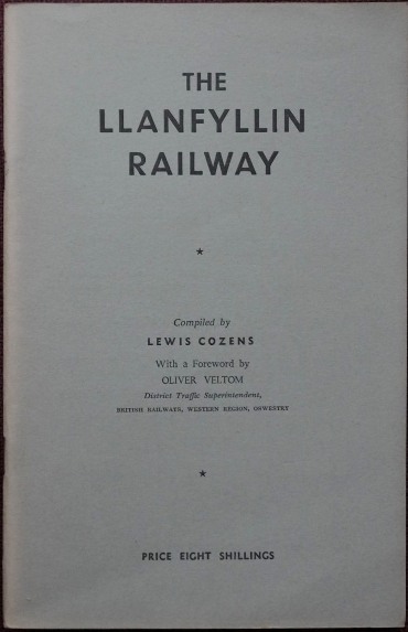 The Llanfyllin Railway